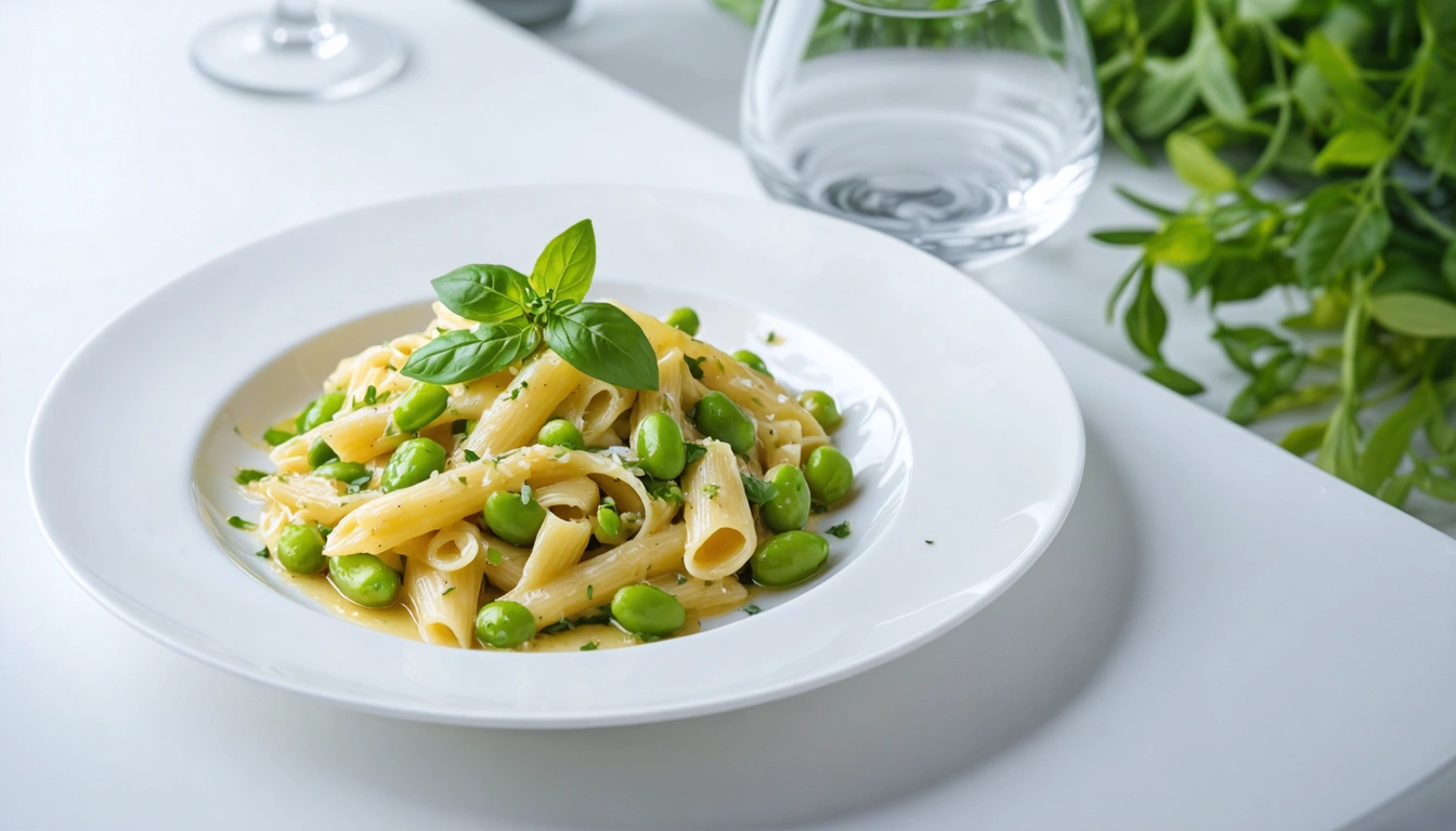 pasta con fave
